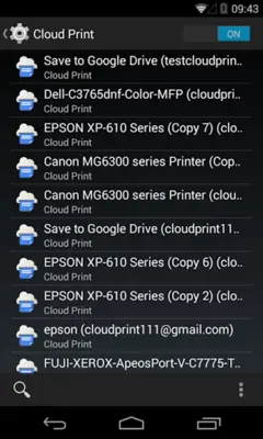 Cloud Print android App screenshot 4